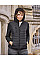 Black Ladies' Hooded Crossover Jacket