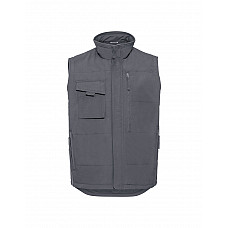 Convoy Grey Heavy Duty Workwear Gilet