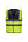 Hi Vis Yellow/Black Two Tone Class 1 Waistcoat