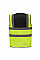 Hi Vis Yellow/Black Two Tone Class 1 Waistcoat