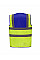 Royal/Hi-Vis Yellow Two Tone Class 1 Waistcoat