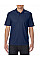 Navy Blue Performance® Adult Double Piqué Polo