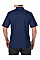 Navy Blue Performance® Adult Double Piqué Polo