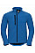 Azure Blue Men's Softshell Jacket