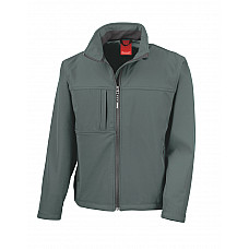 Grey Men's Classic Softshell Jacket