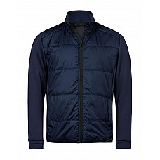 Navy/Navy Men's Hybrid-Stretch Jacket