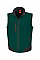 Bottle Green/Black Softshell Bodywarmer