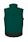 Bottle Green/Black Softshell Bodywarmer