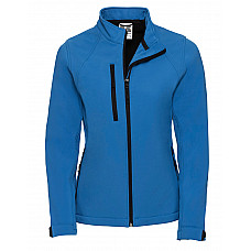 Azure Blue Ladies' Softshell Jacket