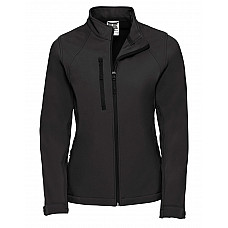 Black Ladies' Softshell Jacket