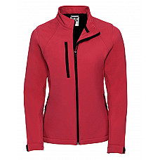 Classic Red Ladies' Softshell Jacket