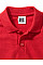 Bright Red Kids Classic Polo