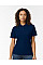 Navy Blue Softstyle® Ladies' Double Pique Polo