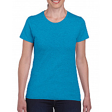 Heather Sapphire Heavy Cotton™ Ladies' T-Shirt