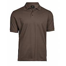 Chocolate Men's Luxury Stretch Polo