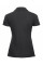 Black Ladies' Classic Cotton Polo