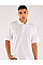 White Men's Subli Polo Shirt