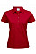 Red Ladies' Luxury Stretch Polo