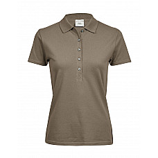 Clay Ladies' Luxury Stretch Polo