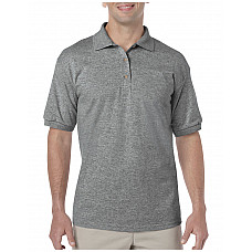 Graphite Heather DryBlend® Adult Jersey Polo