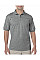 Graphite Heather DryBlend® Adult Jersey Polo