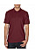 Maroon DryBlend® Adult Double Piqué Polo