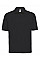 Black Men's Classic Polycotton Polo