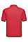 Bright Red Men's Classic Polycotton Polo