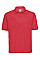 Bright Red Men's Classic Polycotton Polo