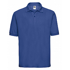 Bright Royal Men's Classic Polycotton Polo