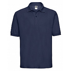 French Navy Men's Classic Polycotton Polo