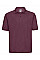 Burgundy Men's Classic Polycotton Polo