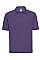 Purple Men's Classic Polycotton Polo