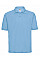 Sky Blue Men's Classic Polycotton Polo