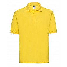 Yellow Men's Classic Polycotton Polo