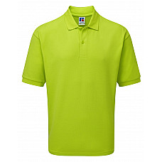 Lime Men's Classic Polycotton Polo