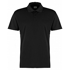 Black Regular Fit Cooltex® Plus Mirco Mesh Polo