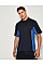 Navy/Royal/White Classic Fit Track Polo