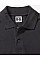 Black Men's Classic Cotton Polo