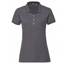 Convoy Grey Ladies' Fitted Stretch Polo