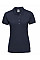 French Navy Ladies' Fitted Stretch Polo