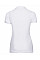 White Ladies' Fitted Stretch Polo