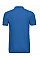 Azure Blue Men's Fitted Stretch Polo