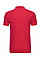 Classic Red Men's Fitted Stretch Polo