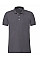 Convoy Grey Men's Fitted Stretch Polo