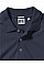 French Navy Men's Fitted Stretch Polo