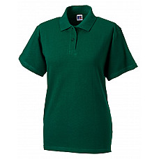 Bottle Green Ladies' Classic Cotton Polo