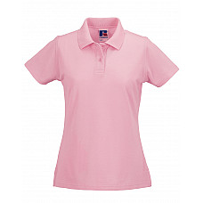 Candy Pink Ladies' Classic Cotton Polo