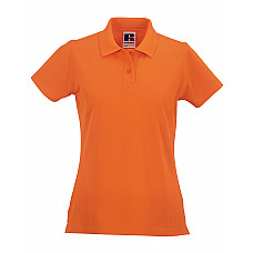 Orange Ladies' Classic Cotton Polo