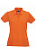 Orange Ladies' Classic Cotton Polo